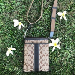 Authentic coach messenger bag